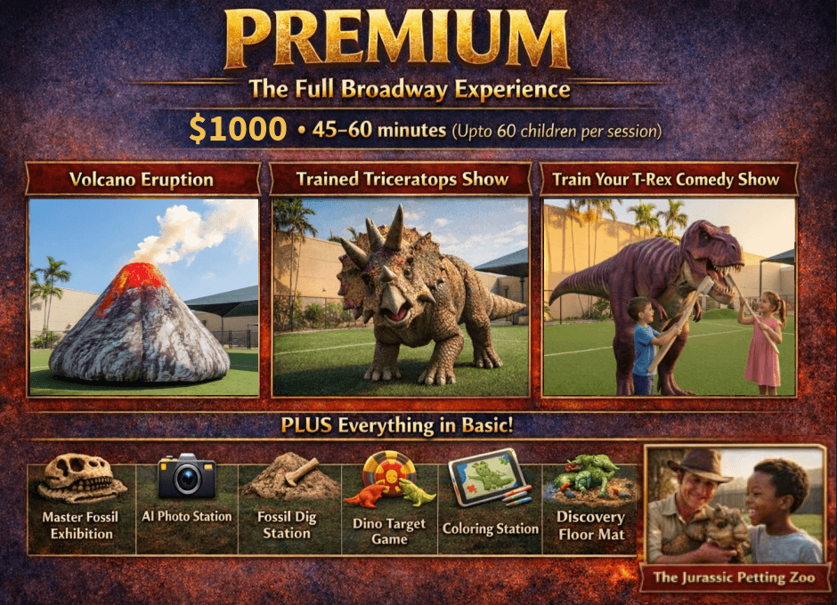 Premium Package - $15 per child